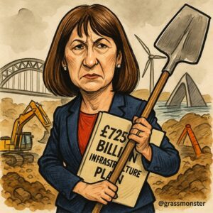 Reeves Digs for Votes in Concrete