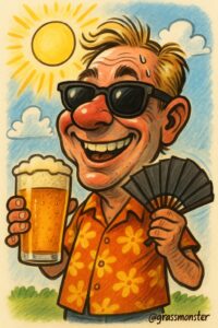 SUN’S OUT, SHADES ON