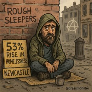 Homelessness Rises in the North East